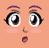 Pixel Face GIF