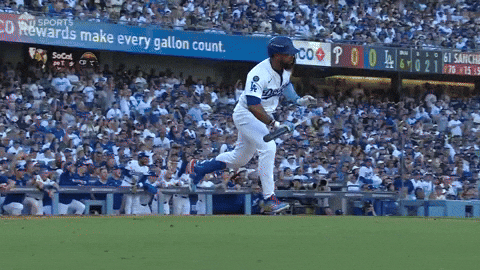 Celebrate Los Angeles Dodgers GIF by MLB