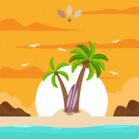 Be Free Palm Trees GIF by Aloha