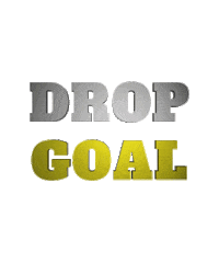rugby world cup drop goal Sticker by World Rugby