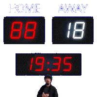 18 Away Sticker