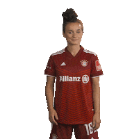 Lina Magull Football Sticker by FC Bayern Women