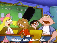 hey arnold nicksplat GIF