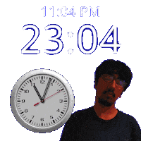 11 Pm Sticker