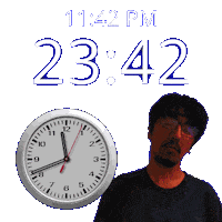 11 Pm Sticker