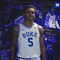 College Basketball Sport GIF by Duke Men's Basketball