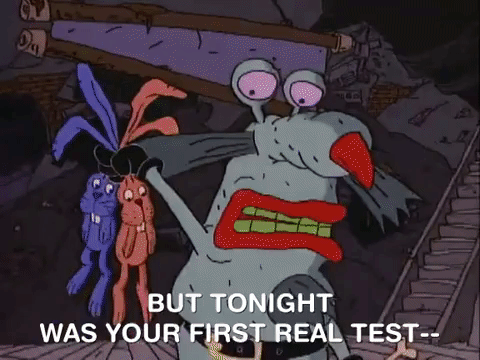 nickrewind giphydvr nicksplat aaahh real monsters giphyarm002 GIF