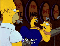 drunk homer simpson GIF
