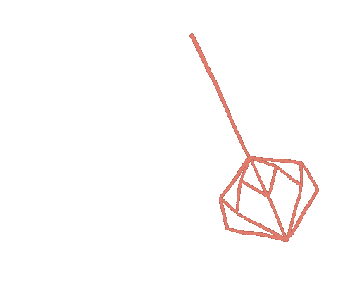 Paper Swinging Sticker by Origami Est