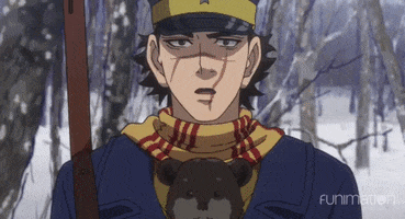 warning golden kamuy GIF by Funimation