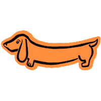 Sausage Dog Sticker by Seemore Meats & Veggies