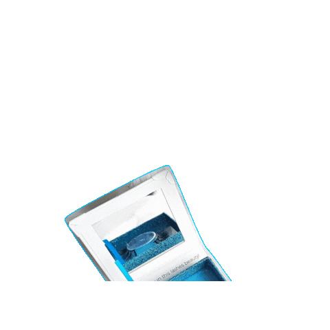 navyluu wow lashes cotton wimpern Sticker