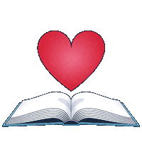 books love Sticker by Lulu Press