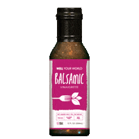 wellyourworld balsamic vinegar well your world sauces well your world sauce well your world salad Sticker
