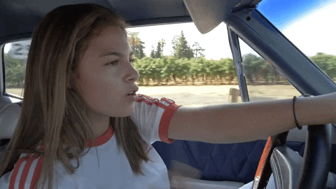 tomboy driving GIF by Destiny Rogers