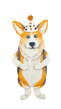 Happy Dog Sticker by camphollow