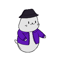 Happy Dance Sticker by Sappy Seals Community