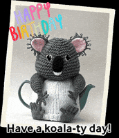 Happy Birthday GIF by TeaCosyFolk