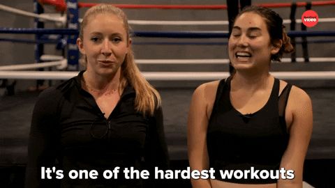 Workout Aerobics GIF by BuzzFeed