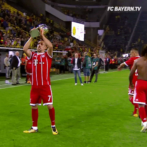 excited victory GIF by FC Bayern Munich