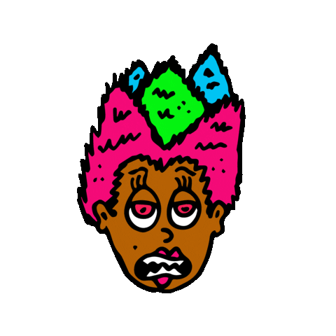 art no Sticker by Nuttz