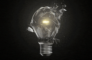 butler power energy glass break GIF