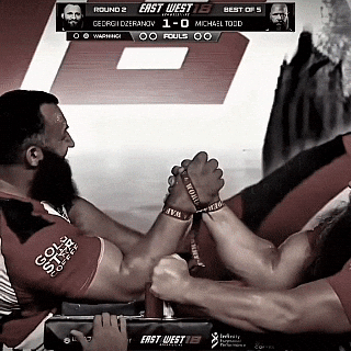 Devon Larratt Arm Wrestling GIF