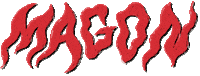 Text Vinyl Sticker by Magon