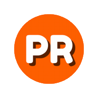 Instagram Orange Sticker