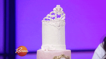 wedding cake dessert GIF by Rachael Ray Show