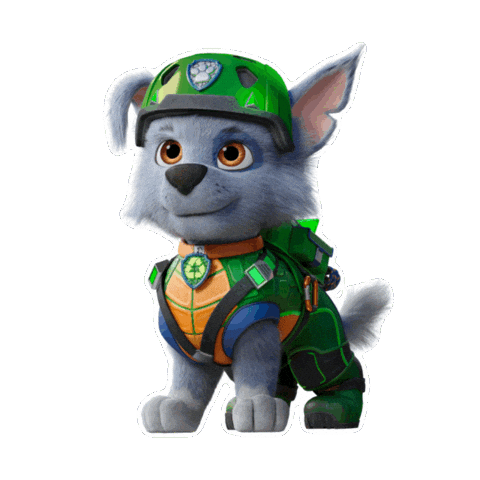 Rescue Mission Dog Sticker by Paw Patrol Movies