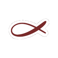 Fish Pray Sticker by katholisch.de