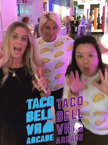 vrarcade GIF by Taco Bell VR Arcade