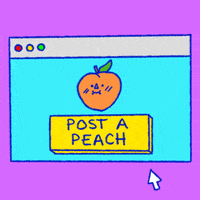 Georgia Peach Post GIF by Creative Courage