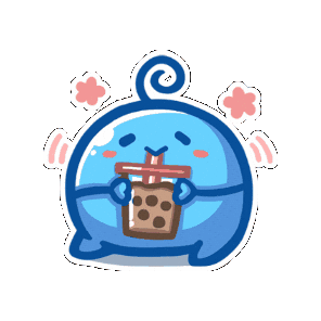 Character Drinking Sticker