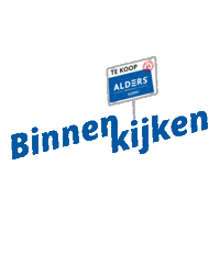aldersmakelaars te koop huis te koop huis kopen huistekoop Sticker