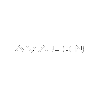Witte Avalon Logo Sticker by Avalon Music