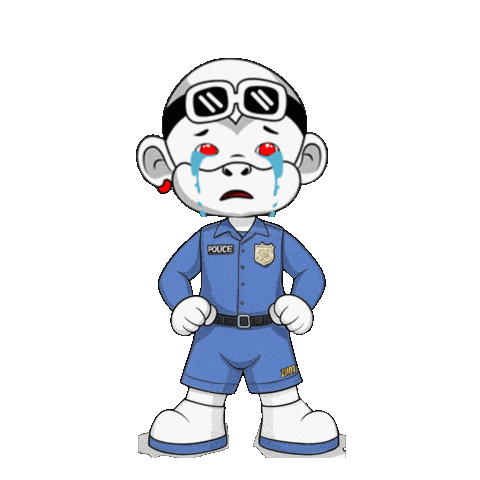 Police Force Sticker by Zhot