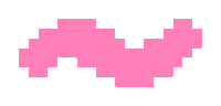 Pixel Pink Sticker
