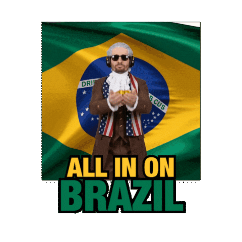 Brazil Soccer Sticker