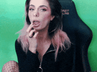 DEFINCH sexy derp lewd suck finger GIF