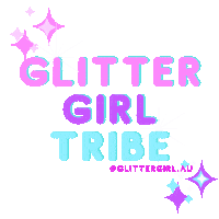Sparkle Glitter Sticker by GlitterGirl.au
