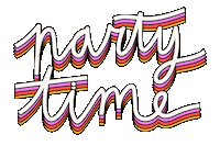 happy party Sticker by Muchable