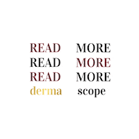 Skincare Sticker by dermascope magazine