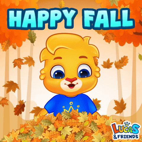 Fall Season GIF by Lucas and Friends by RV AppStudios