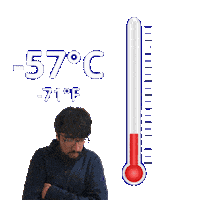 Negative Seventy One Degrees Sticker