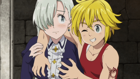 nanatsu no taizai elizabeth GIF