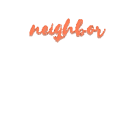 Neighbor Sticker by Arborlawn UMC