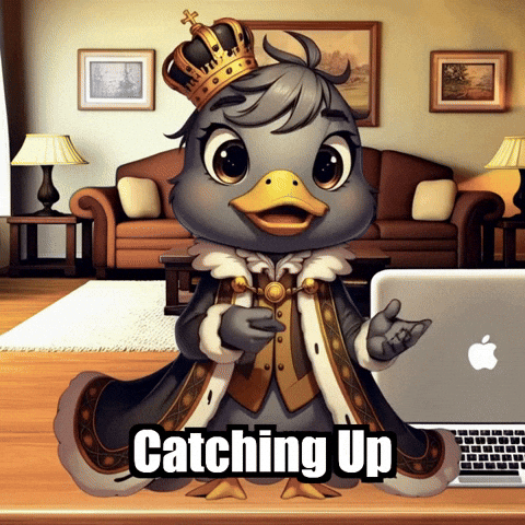 Friends Catching Up GIF by sirduckbeth