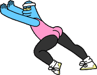 Fitness Push It Sticker by Jason Clarke